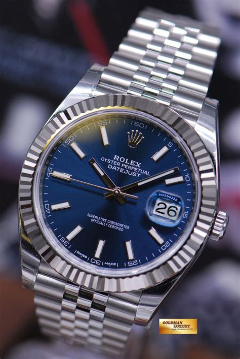 rolex oyster perpetual datejust jubilee dial|Rolex Datejust blue dial 41mm.